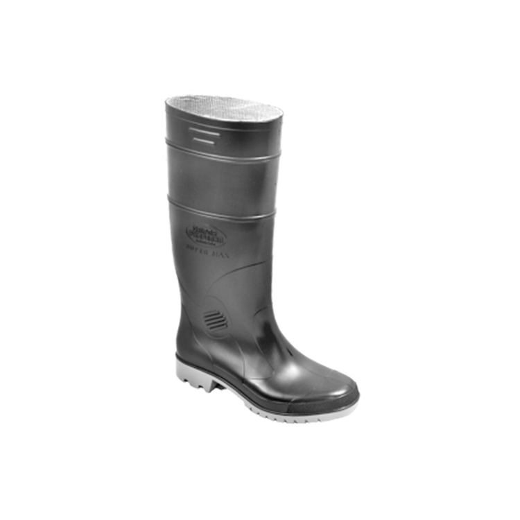 bota industrial pvc negra