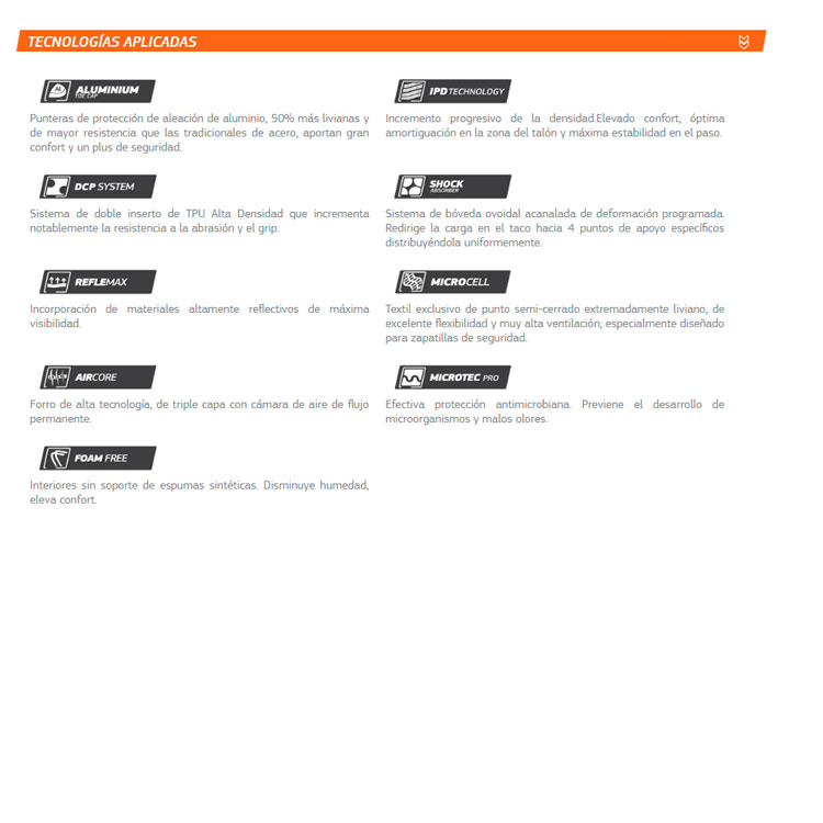 Calzados para el trabajo botin funcional