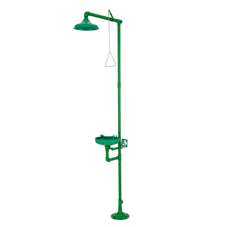 Duchas y Lavaojos en Acero GALVANIZADO - CL-001