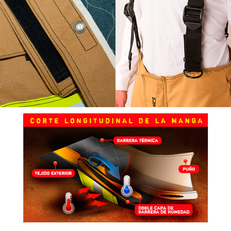 TRAJES ESTRUCTURALES 850 SERIES rasa