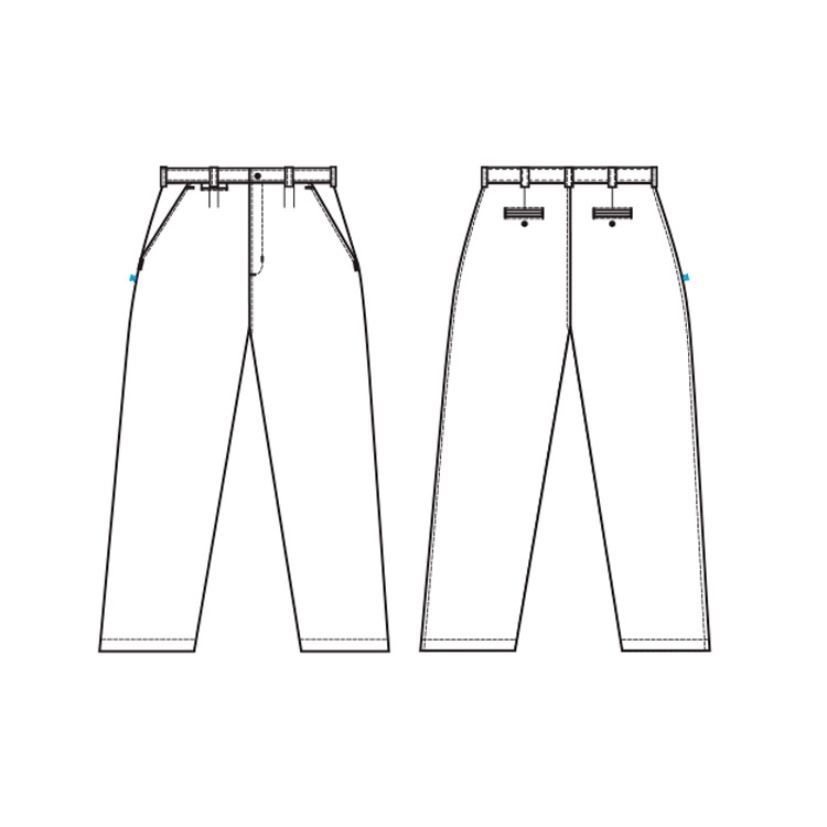 medidas PANTALON DE VESTIR INFORMAL OMBU