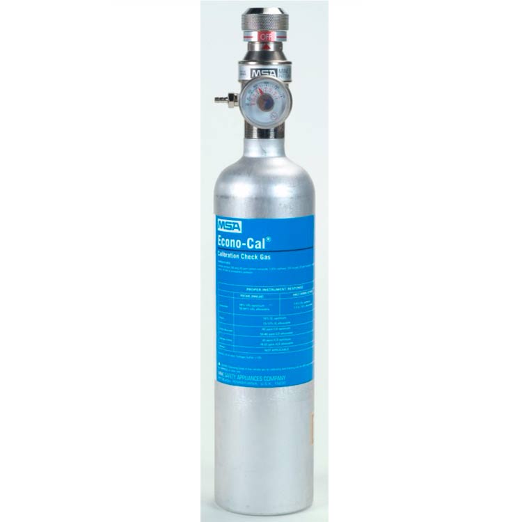 Gas patrón de prueba