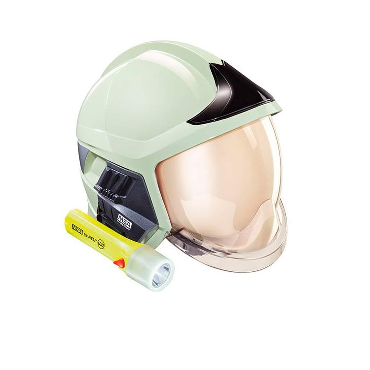 casco de seguridad para incendio