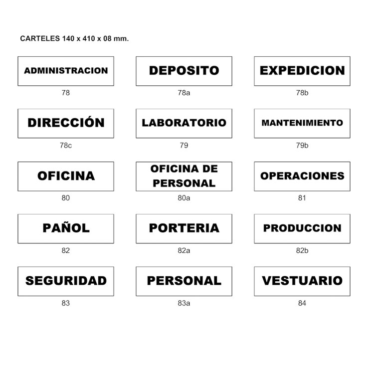 señalizacion 